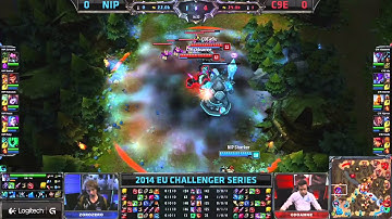 NIP vs C9E - 2014 EUCS Spring 1 Finals G1