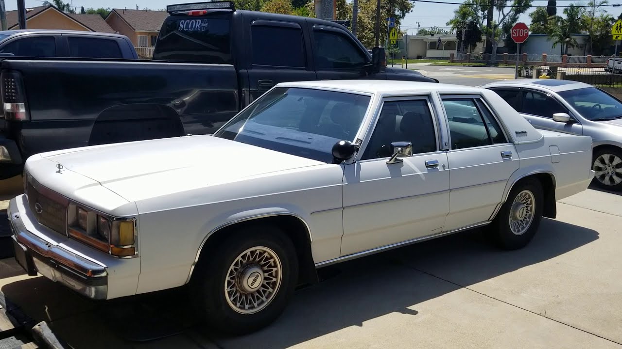 1989 LTD Crown Victoria 'S' ExPolice Car New Project Walk Around