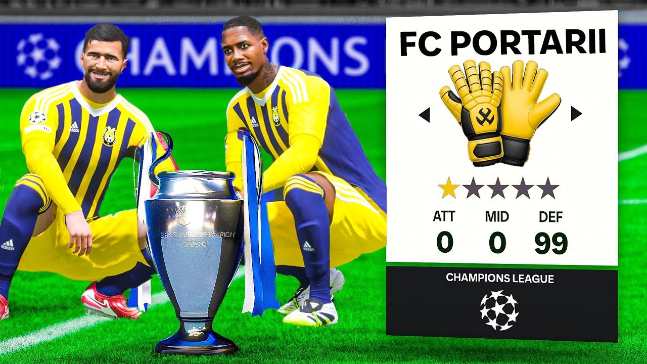 POT CASTIGA UCL DOAR CU PORTARI?