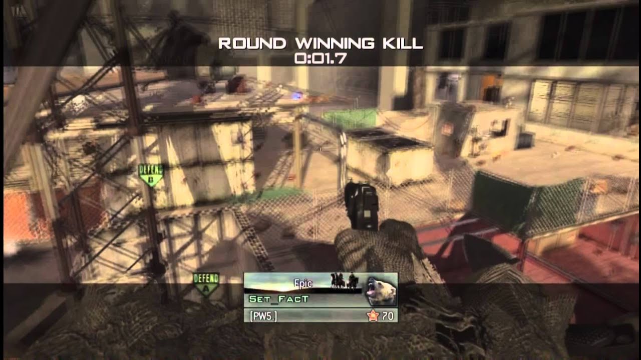 Amazing killcam ! Wallbang