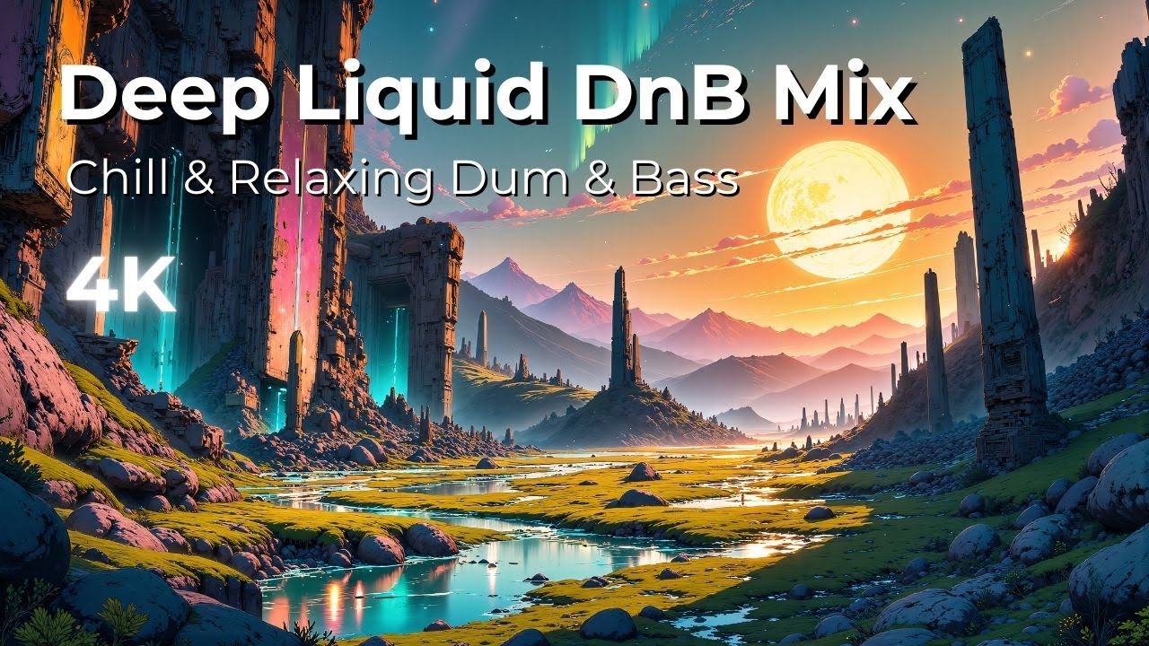 Smooth Liquid DnB Mix 🌊 Ancient Frequencies | Deep Chill Drum & Bass | Study, Relax, Focus