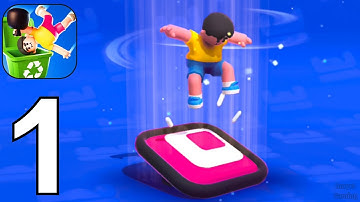 Lazy Jump - Gameplay Walkthrough Part 1 (Android,iOS)