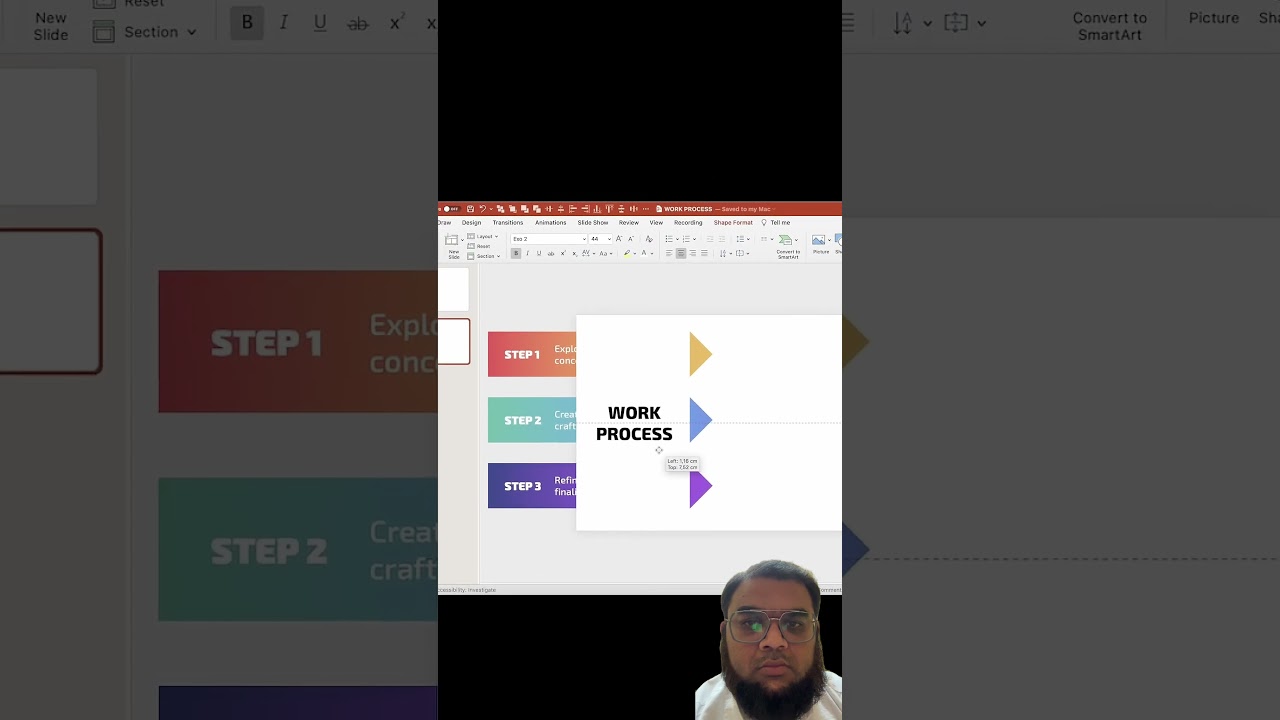 Powerpoint presentation trick #powerpoint #ppt #animation #presentation