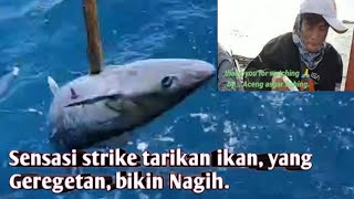 Di Lain Perahu Rekan angler fishing. Lagi Strike ikan Tenggiri & ayam"@aceng asgar fishing