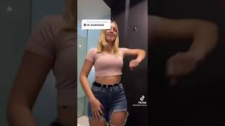 She Made It Move In Jeans 😱 | Tiktok Shorts #TikTok