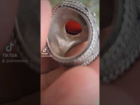 العقيق اليماني الكبدي صياغة يدوية