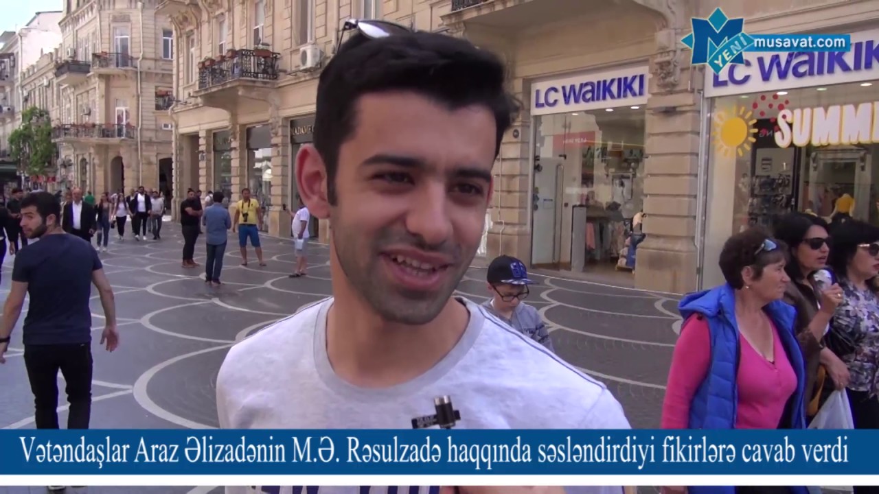 neftekhimik nizhnekamsk Vətəndaşlar Araz Əlizadənin M.Ə. Rəsulzadə haqqında səsləndirdiyi fikirlərə cavab verdi VİDEOSORĞU