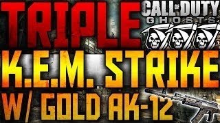 Ghosts: INSANE TRIPLE "K.E.M STRIKE" with 102 KILLS SPECIALIST in Domination!