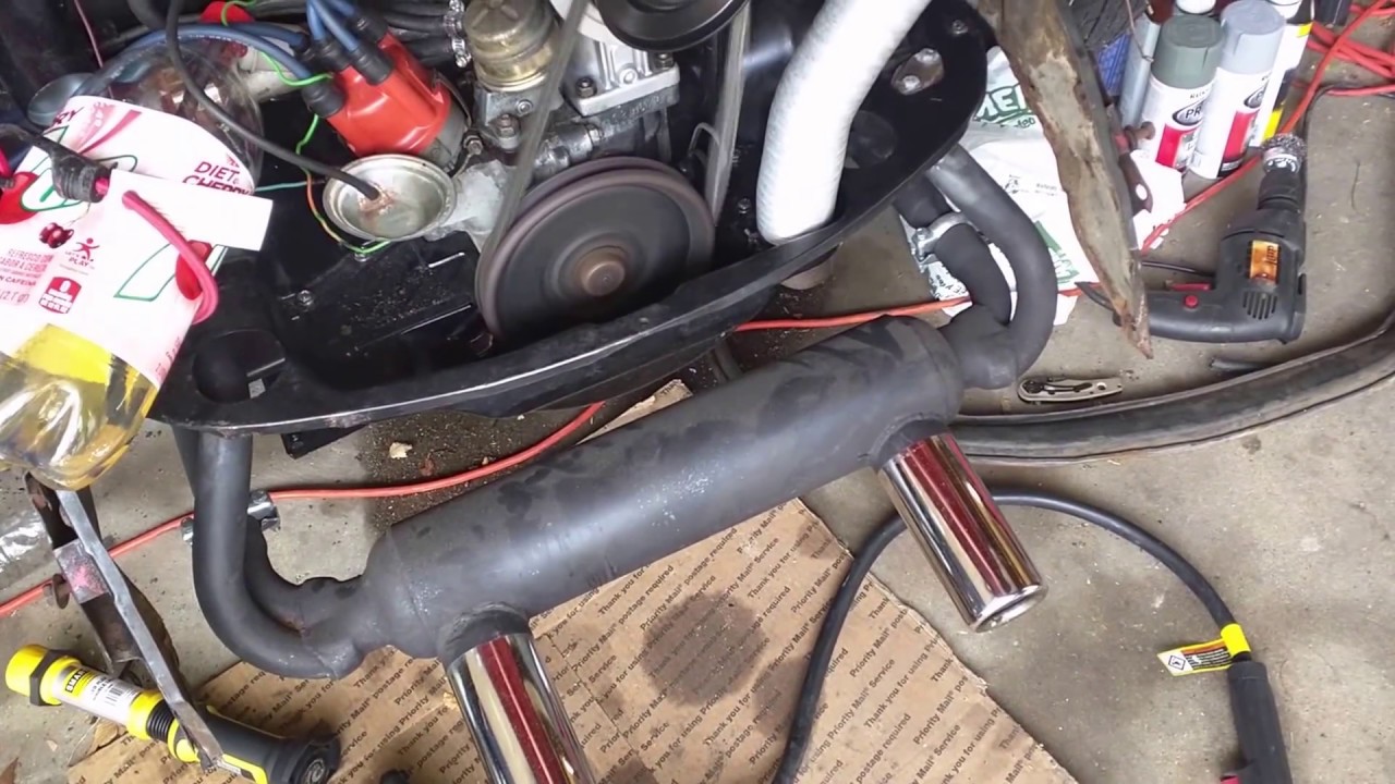 VW Beetle Empi exhaust sound YouTube