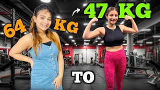 How i Reduce Weight From 64kg To 47kg After 2 Kids | Diet | Workout