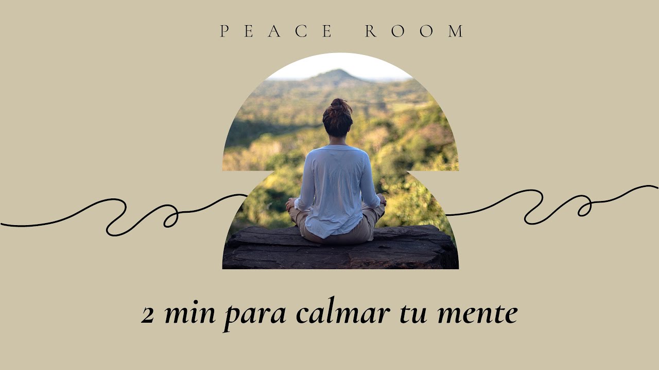 Meditación GUIADA de 2 MIN para ALIVIAR la ANSIEDAD CALMAR LA MENTE y ...