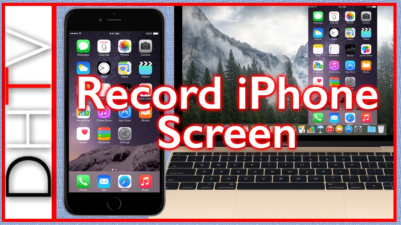 How To Record Your iPhone Screen To Mac - iPhone, iPad, iPod Touch - YouTube