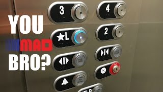 ECC Modded Dover? EPIC HOLIDAY INN ELEVATORS! -Pasadena, CA | #ElevatorAppreciation