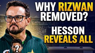 Mike Hesson's Bold Statement on Mohammad Rizwan's T20 Future