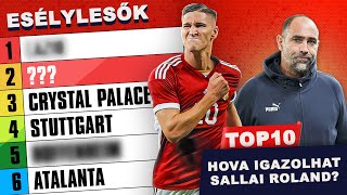 10 csapat, ahol szívesen megnéznénk Sallai Rolandot | Esélylesők TOP10 | S05E17 | Unibet