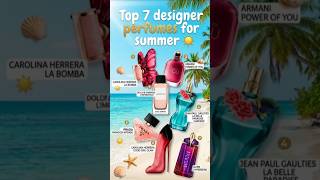 ⛱️7 Designer Perfumes for Summer ☀️