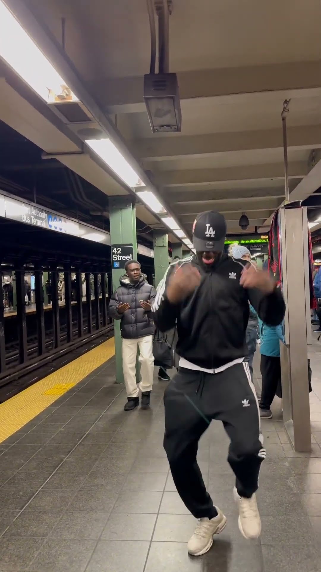 Whoaa! What is Stepz doing in New York? ?