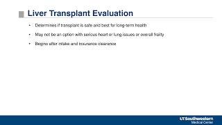 Liver Transplant - Overview