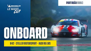 Commented onboard Steller Motorsport #42 (Audi R8 LMS) | Portimão Round 2023 | Michelin Le Mans Cup