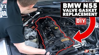 Replace a BMW Valve Cover Gasket | N55 Engine   335i/435i/535i/x1/x3/x5/x6 + more | DIY ECS Tuning