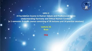 UHV-II L15 FAQ part 2 Trust