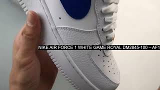 [UNBOXING] Nike Air Force 1 White Game Royal DM2845-100 – af1 white royal blue screenshot 5