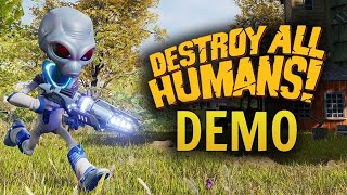 Details Playing the Destroy All Humans 2020 Remaster Demo Update
