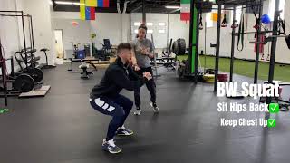 Body Weight Squat- Form Friday