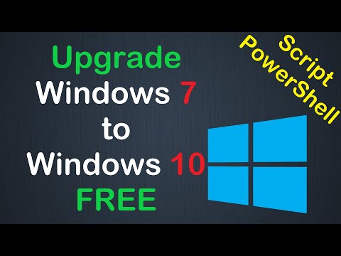 Скрипт для бесплатного обновления Windows 7 до Windows 10 без потери данных