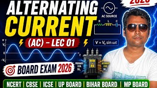 Alternating current class 12 PHYSICS BOARD EXAM 2026