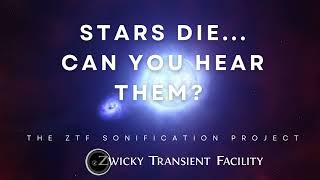 Famous Stars die...can you hear them? -  sonification of astronomical data Wealth