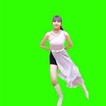 Mentahan Green Screen cewek cantik joget Tiktok terbaru 8 #greenscreen #tiktok #joget