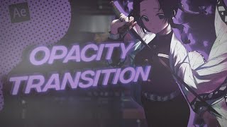 Smooth Opacity Transition | After Effects AMV Tutorial