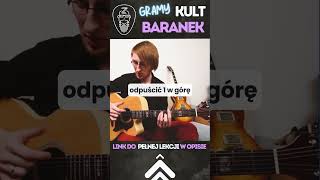 ZAGRAJ NA GITARZE #kult #baranek #chwyty #gitara #cover