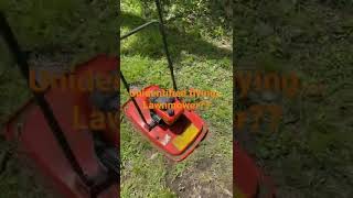Rare Husqvarna hover mower
