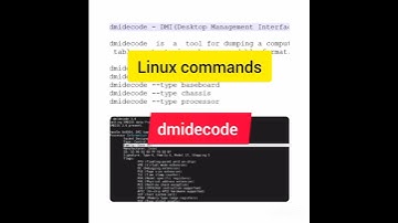 Linux commands for beginners | Linux debug cmds | dmidecode Linux command | Linux commands #shorts