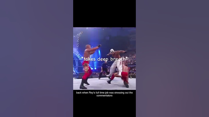 Giving Michael cole a run for his money every smackdown