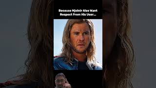 Celebrity The Reason why Thor pickuphis Mjolnir with his hands🤯#thor #mjolnir #avengers #avenger #endgame #mcu Wealth