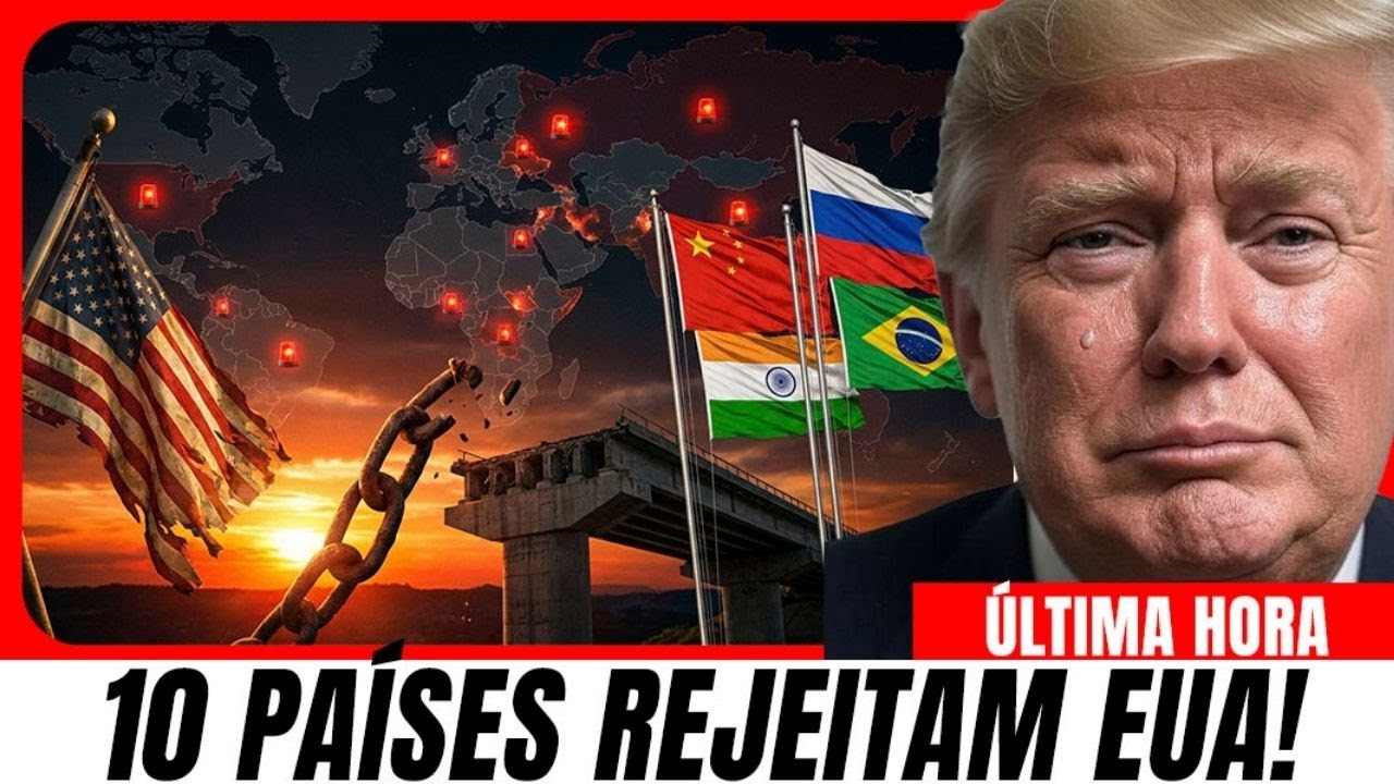 10 Países que Rejeitam os EUA - NESTE Momento