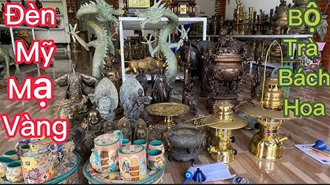 🔴🔴Đèn Mang Xong Mạ Vàng _ Lư Đồng Trúc _ Khuôn Bánh Bông Lang Xưa. Ngày 3/4. #đồcổcầnthơ #đồcổ