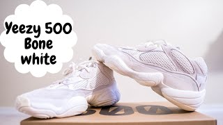 2019 Adidas Yeezy 500 Bone White - Unbox I On-Feet