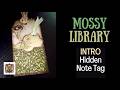 🌿 Hidden Note Tag Tutorial | Free Junk Journal Printable | Mossy Library Kit