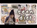 be skinny and eat anything you want ⟡🍽️₊˚⊹♡ teen diet plan