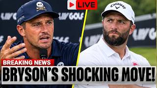 🚨 LIV GOLF CONTRACT BOMBSHELL! 😱 BRYSON DECHAMBEAU'S FUTURE IN DOUBT AFTER RAHM'S SHOCKING MOVE!