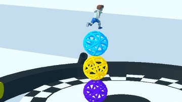 Stack Rider Game Balls 8 in satisfying run mobile game I BAGevolution I satisfying run mobile game