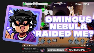 sooo my livestream and discord got raided by ominous nebula....