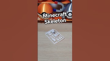 3D Printed Minecraft Skeleton #3d #3dprinting #asmr #shorts #reels