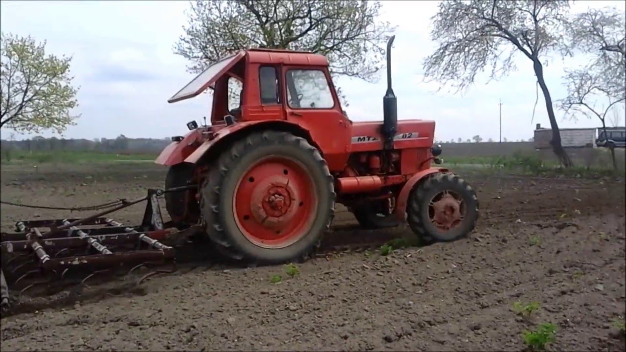 Wiosna 2016 - Mtz 82 uprawa pod Kukurydze