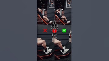 Hack squat mistakes! Right✅ vs Wrong❌ | GAZI FITNESS #gym #shorts