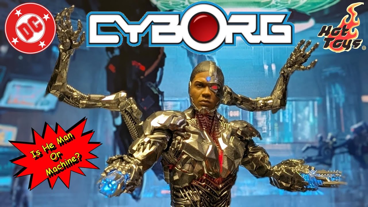 Justice League Cyborg Unboxing & Review of the Hot Toys Action